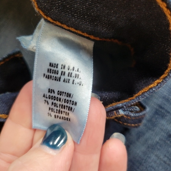 VGUC Lucky Brand Jeans Size 14/32. Short length (29" inseam). Charlie Baby Boot. - Picture 5 of 5